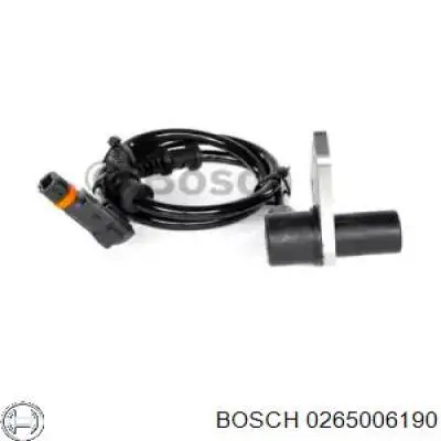 0265006190 Bosch датчик абс (abs передній, лівий)