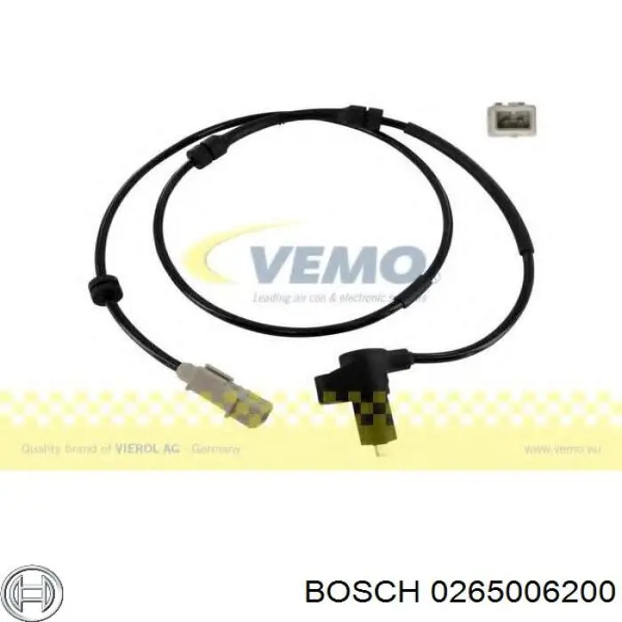 Датчик ABS передній Bosch 0265006200 ціна, від 16.64 USD