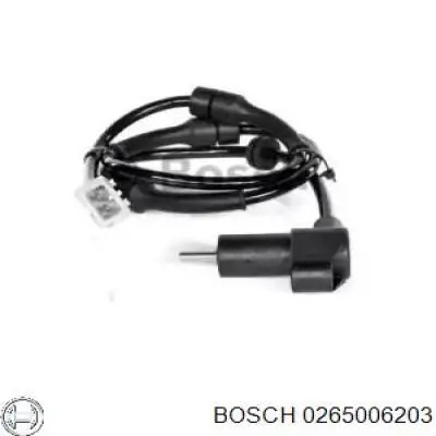 0265006203 Bosch датчик абс (abs задній)