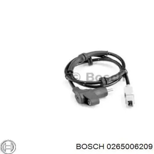 0265006209 Bosch датчик абс (abs задній)