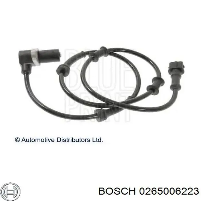 Датчик антиблокувальної системи гальмування Bosch 0265006223 ціна, від 21.17 USD