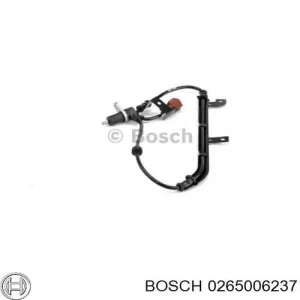 Купити 0265006237 Bosch Датчик АБС (ABS) задній, лівий