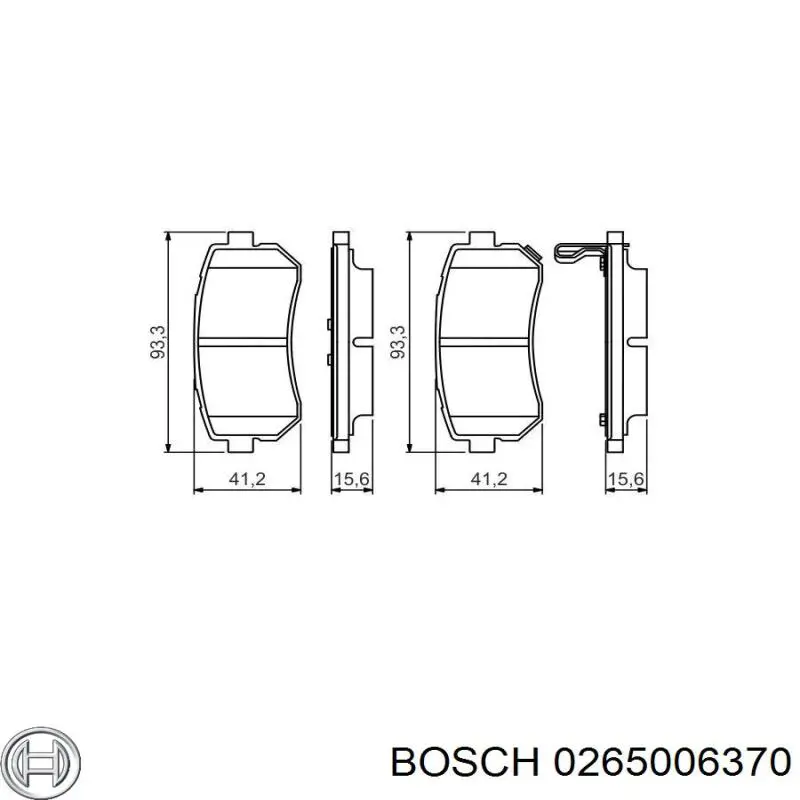 Датчик ABS передній лівий Bosch 0265006370 ціна, від 20.55 USD