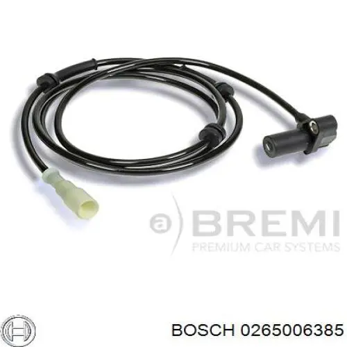 Купити 0265006385 Bosch Датчик АБС (ABS) задній, правий