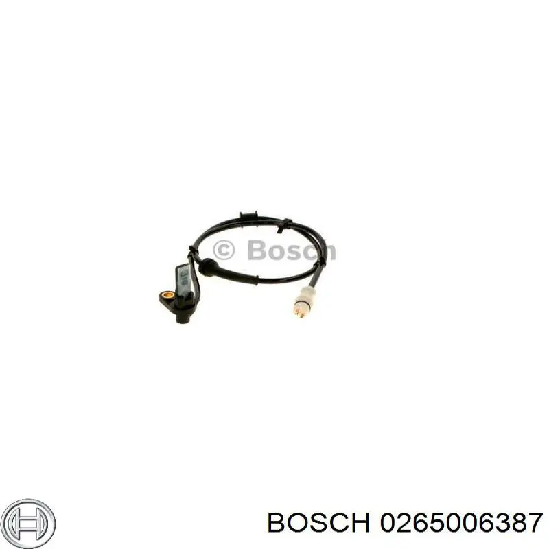 Датчик АБС (ABS) задній, правий 0265006387 Bosch