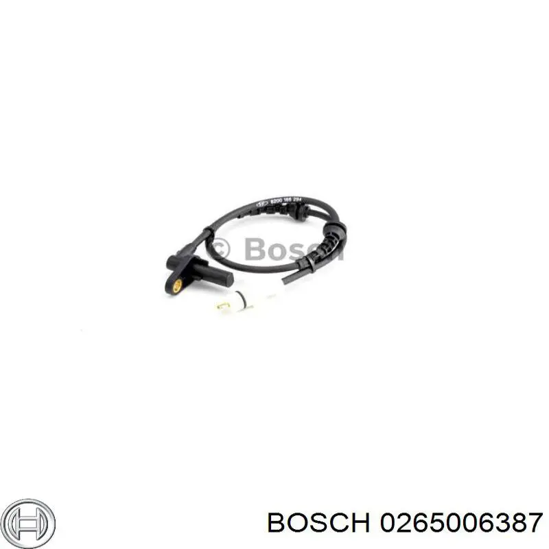Датчик ABS задній правий Bosch 0265006387