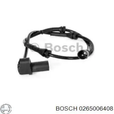 0265006408 Bosch датчик абс (abs задній, лівий)