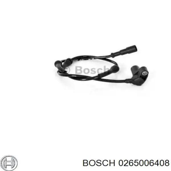 Датчик АБС (ABS) задній, лівий Bosch 0265006408