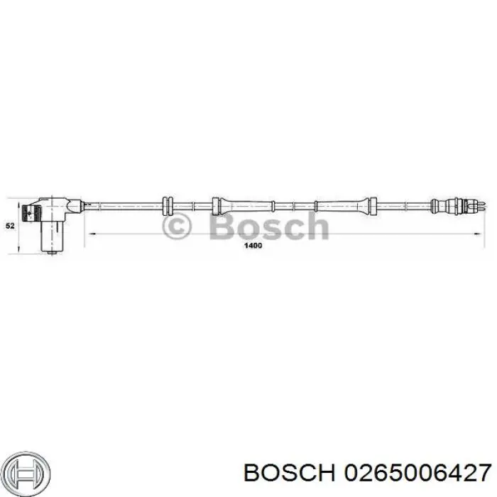 Датчик АБС передній 0265006427 Bosch