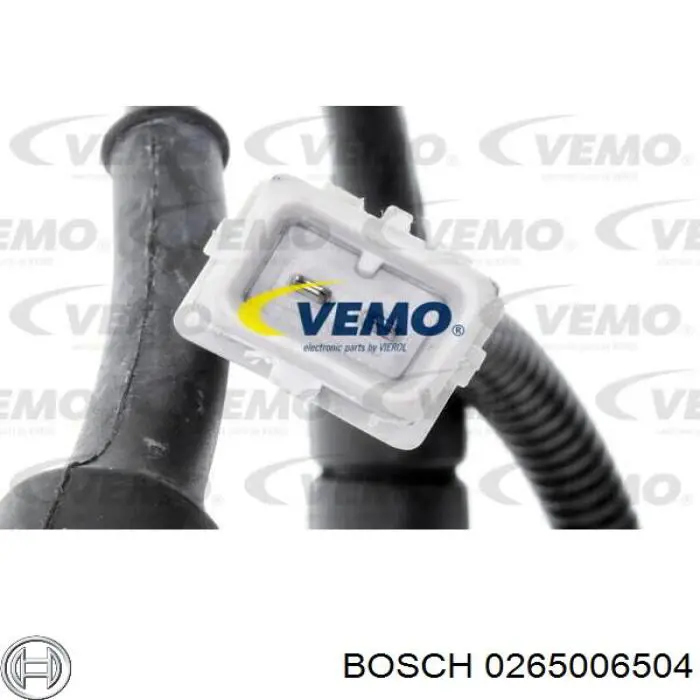 Купити 0265006504 Bosch Датчик АБС (ABS) задній
