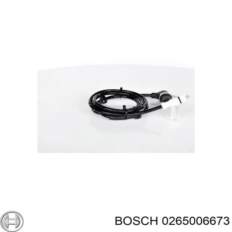 0265006673 Bosch датчик абс (abs передній)