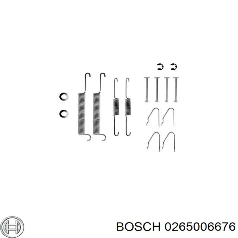 Датчик ABS передній лівий Bosch 0265006676 ціна, від 17.77 USD