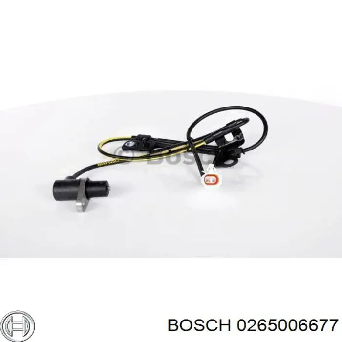 0265006677 Bosch датчик абс (abs передній, правий)