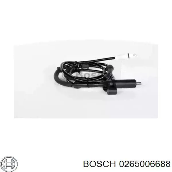 Купити 0265006688 Bosch Датчик АБС (ABS) задній, лівий