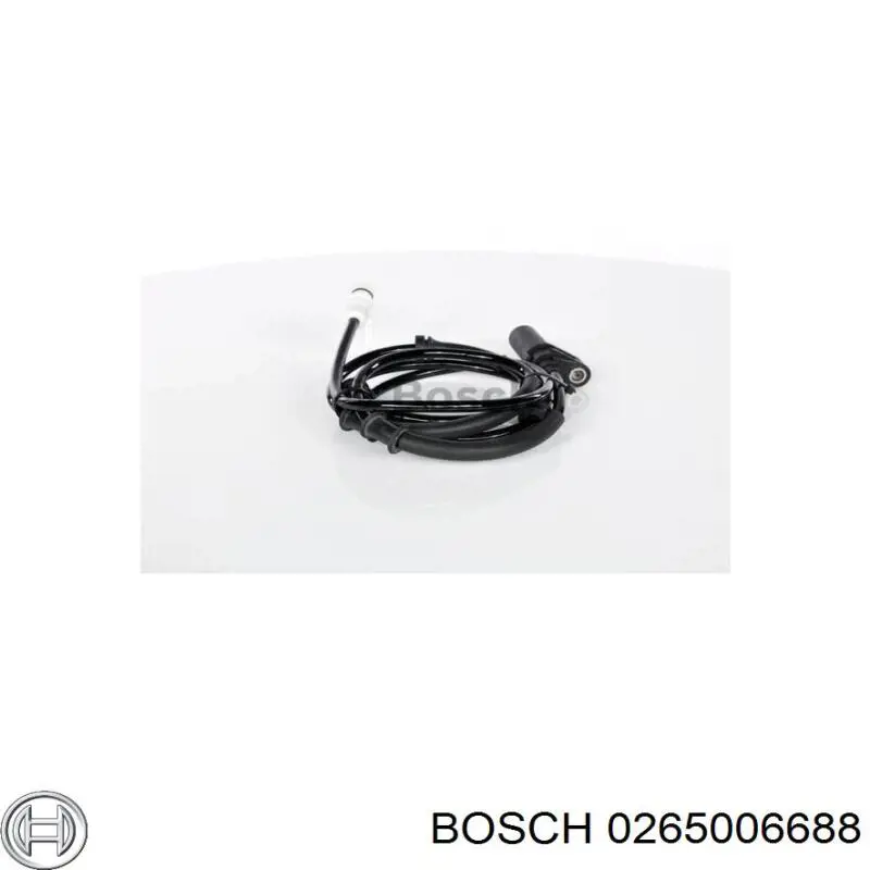 Датчик АБС (ABS) задній, лівий Bosch 0265006688