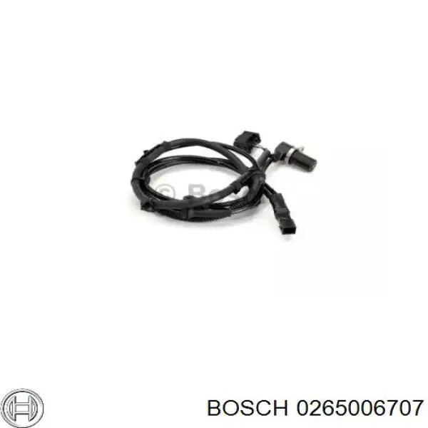 Датчик АБС (ABS) задній, лівий Bosch 0265006707