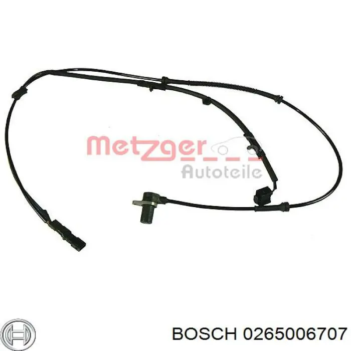 0265006707 Bosch Датчик ABS задній лівий