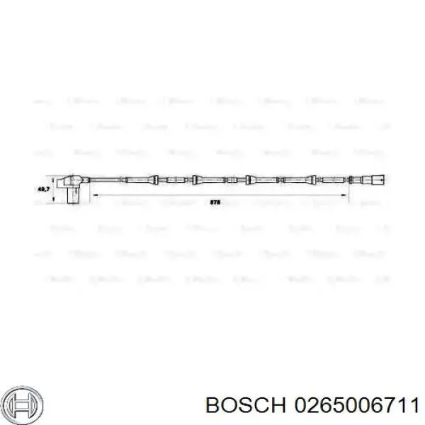 Датчик АБС (ABS) задній Bremi 51467 ціна, від 36.00 USD