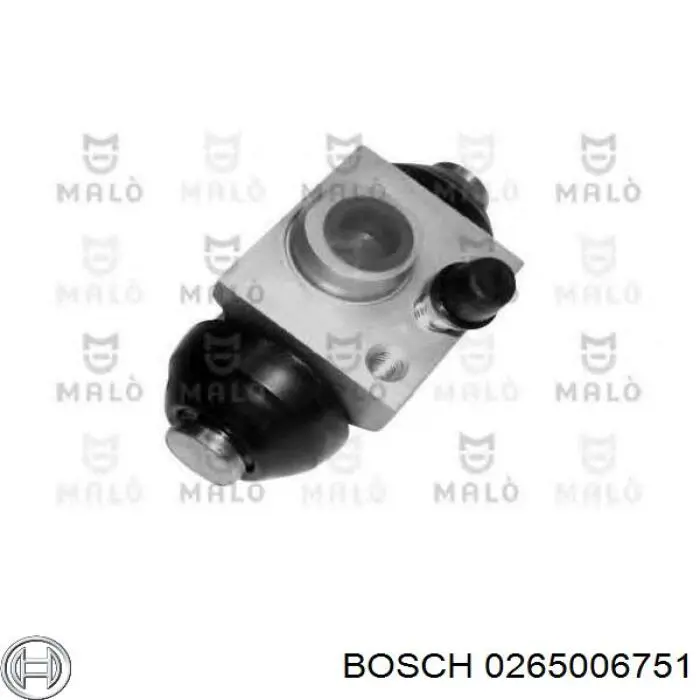 0265006751 Bosch Передній правий датчик абс