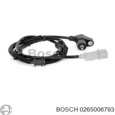 Датчик АБС (ABS) задній Bosch 0265006793