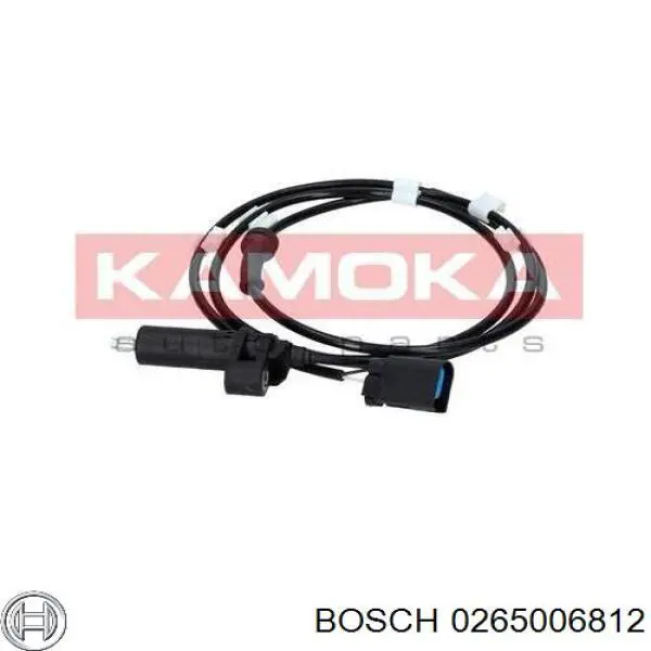 Датчик АБС задній лівий Bosch 0265006812 ціна, від 13.50 USD