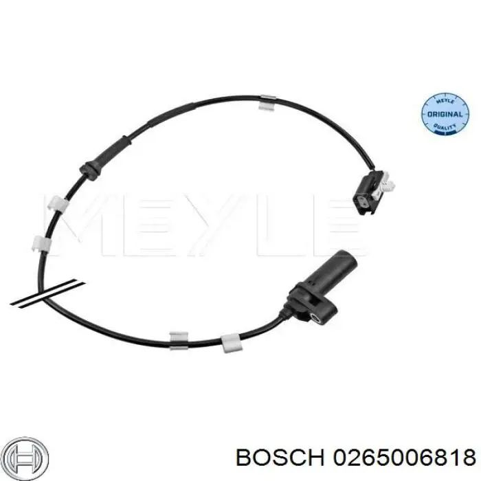 0265006818 Bosch Датчик ABS задній лівий