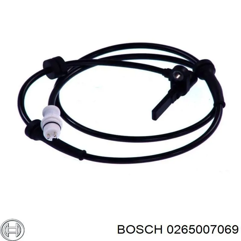 0265007069 Bosch датчик абс (abs передній, лівий)
