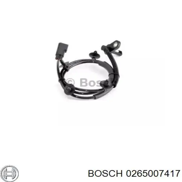 Датчик АБС (ABS) задній, лівий Bosch 0265007417