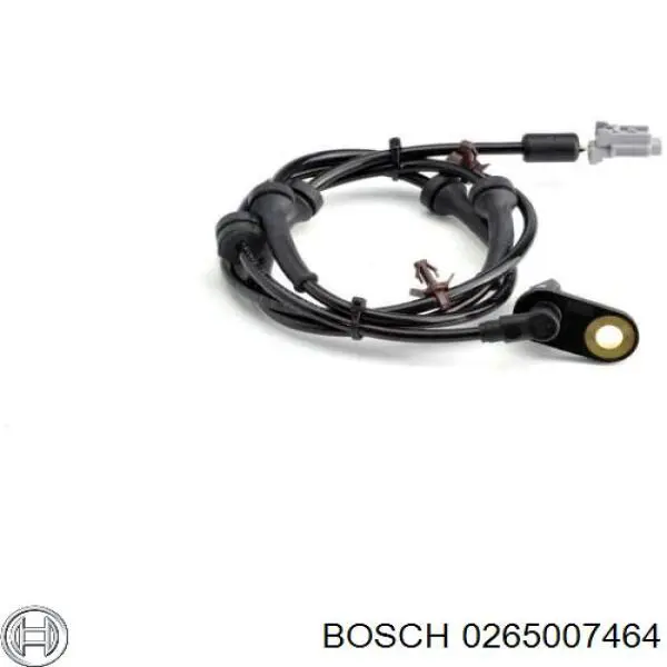Датчик антиблокувальної системи гальмування Bosch 0265007464 ціна, від 20.09 USD