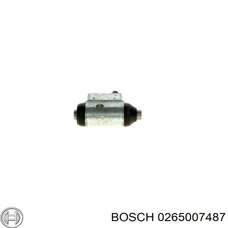 0265007487 Bosch Датчик АБС (ABC) передній, правий