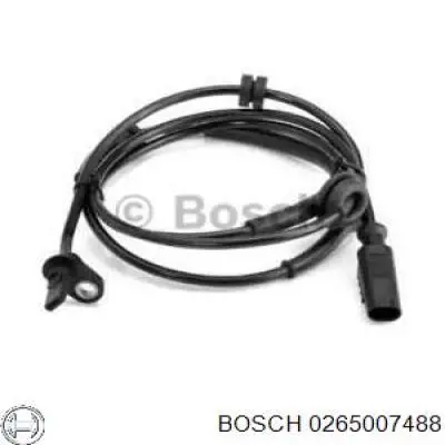 Датчик АБС (ABS) задній 0265007488 Bosch