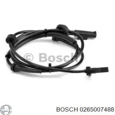 Датчик АБС (ABS) задній Bosch 0265007488