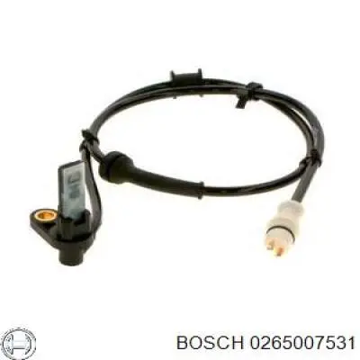0265007531 Bosch датчик абс (abs задній, правий)