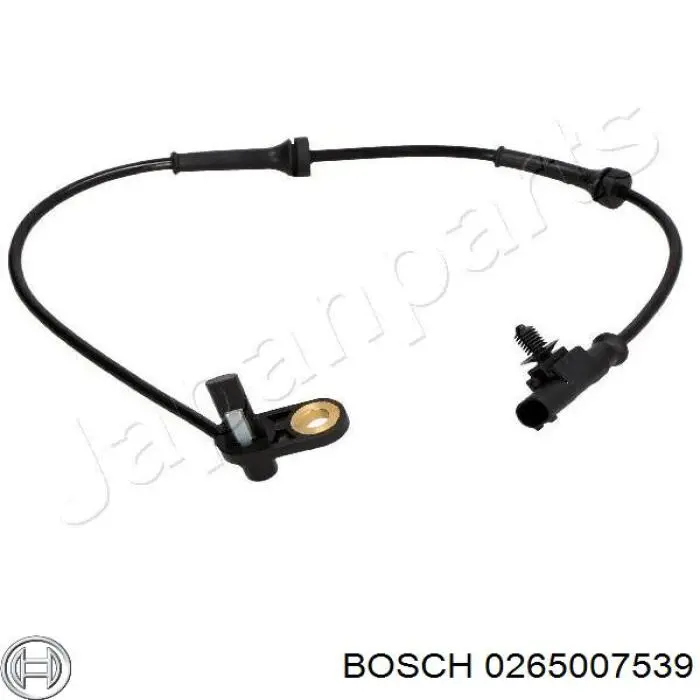 Купити 0265007539 Bosch Датчик АБС (ABS) задній, правий