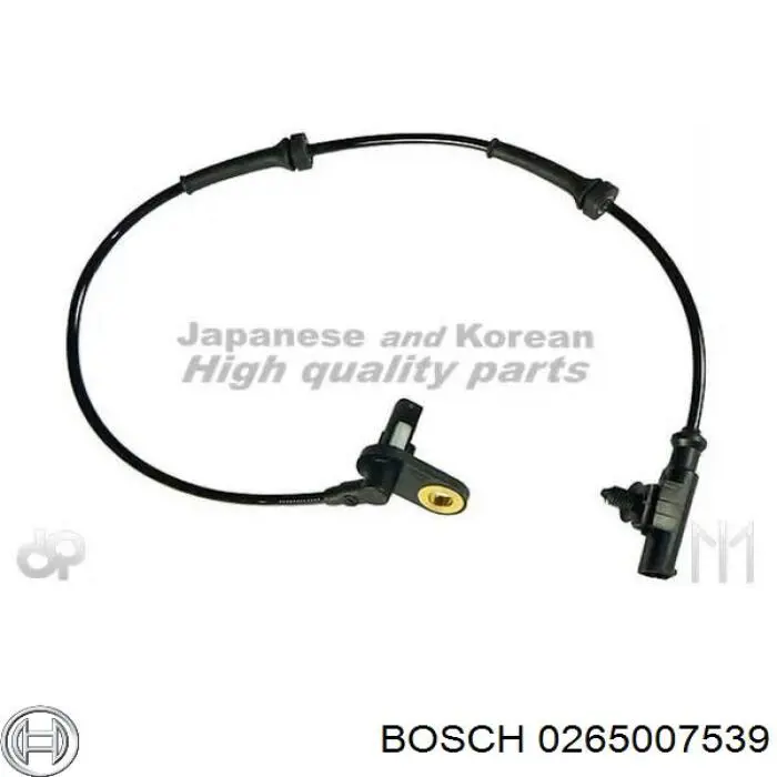 0265007539 Bosch Датчик АБС (ABS) задній правий