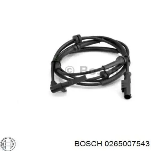 Датчик АБС (ABS) передній, правий 265007543 Bosch