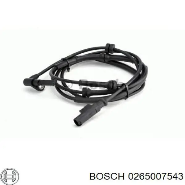 0265007543 Bosch датчик абс (abs передній, правий)
