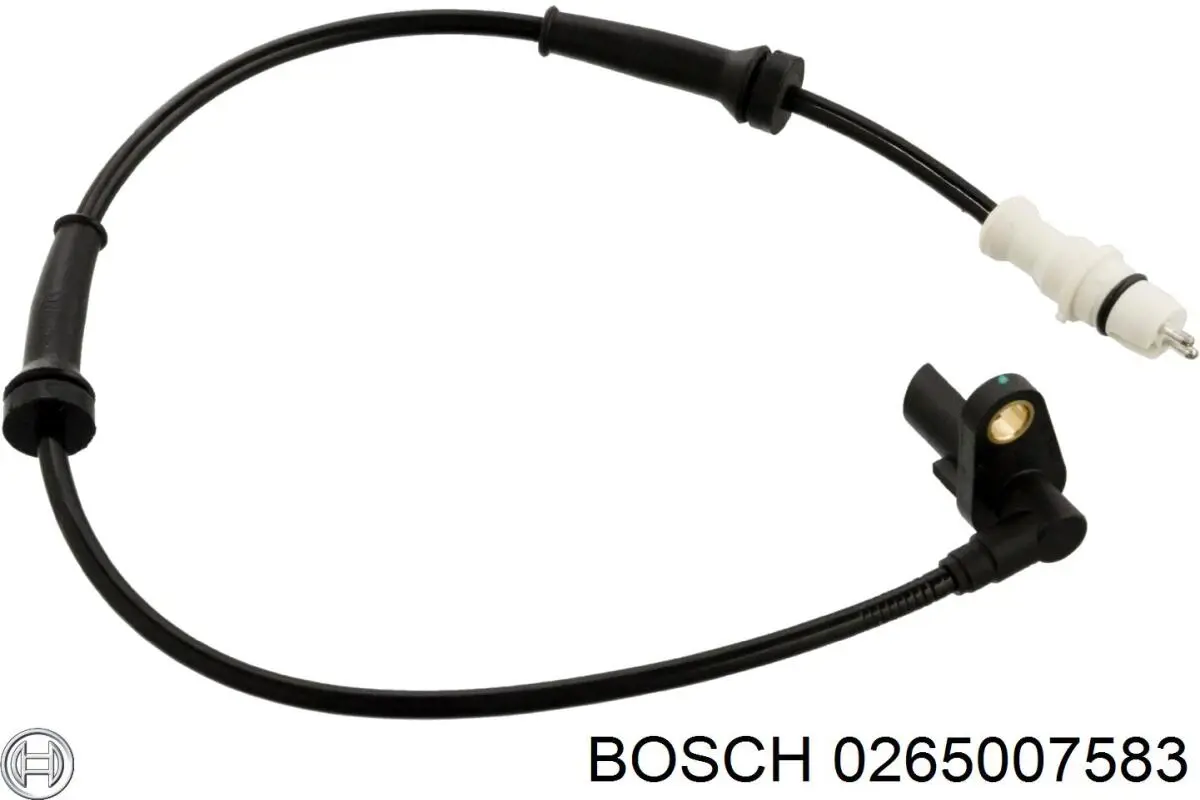 0265007583 Bosch датчик абс (abs задній, лівий)