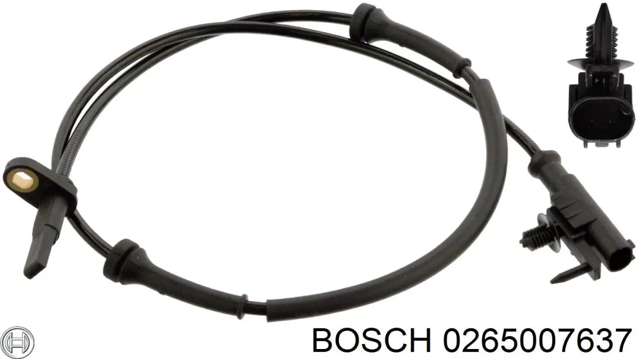 Купити 0265007637 Bosch Датчик АБС (ABS) передній