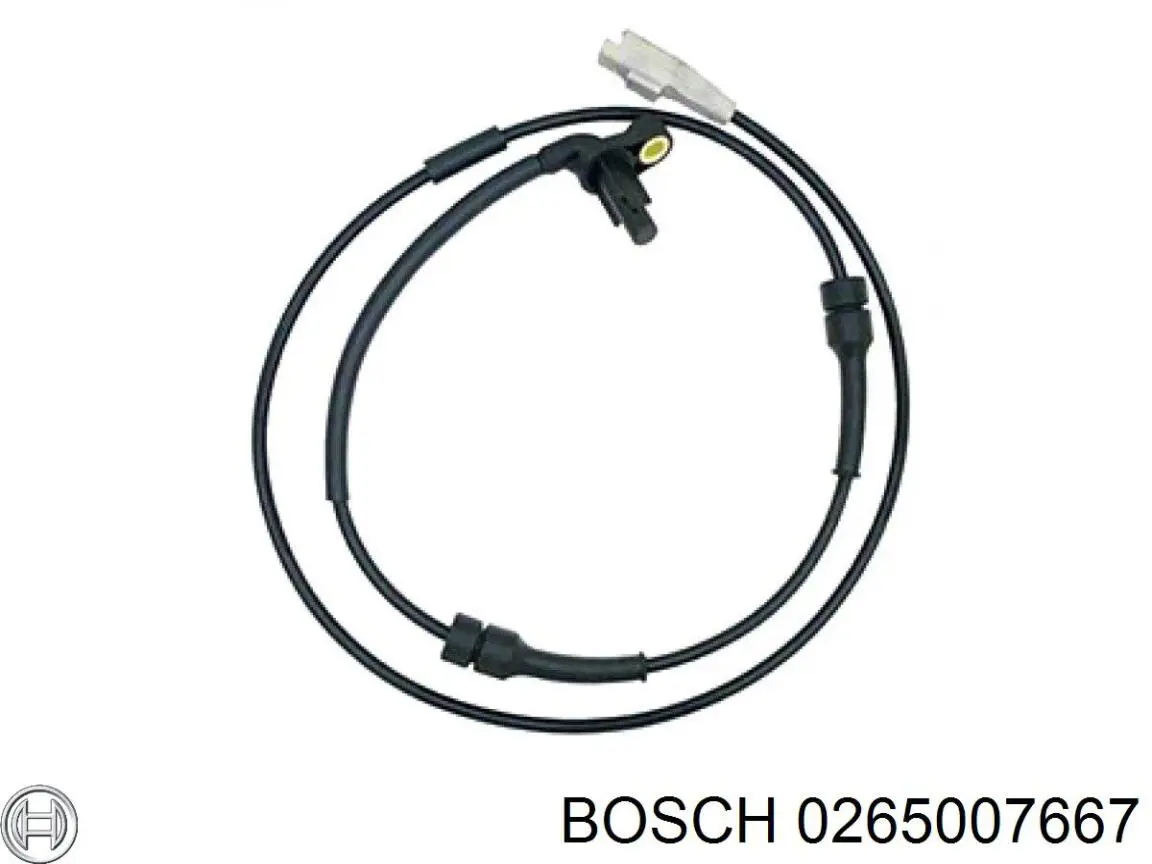 Купити 0265007667 Bosch Датчик АБС (ABS) задній, правий
