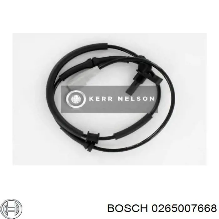 0265007668 Bosch датчик абс (abs задній, лівий)