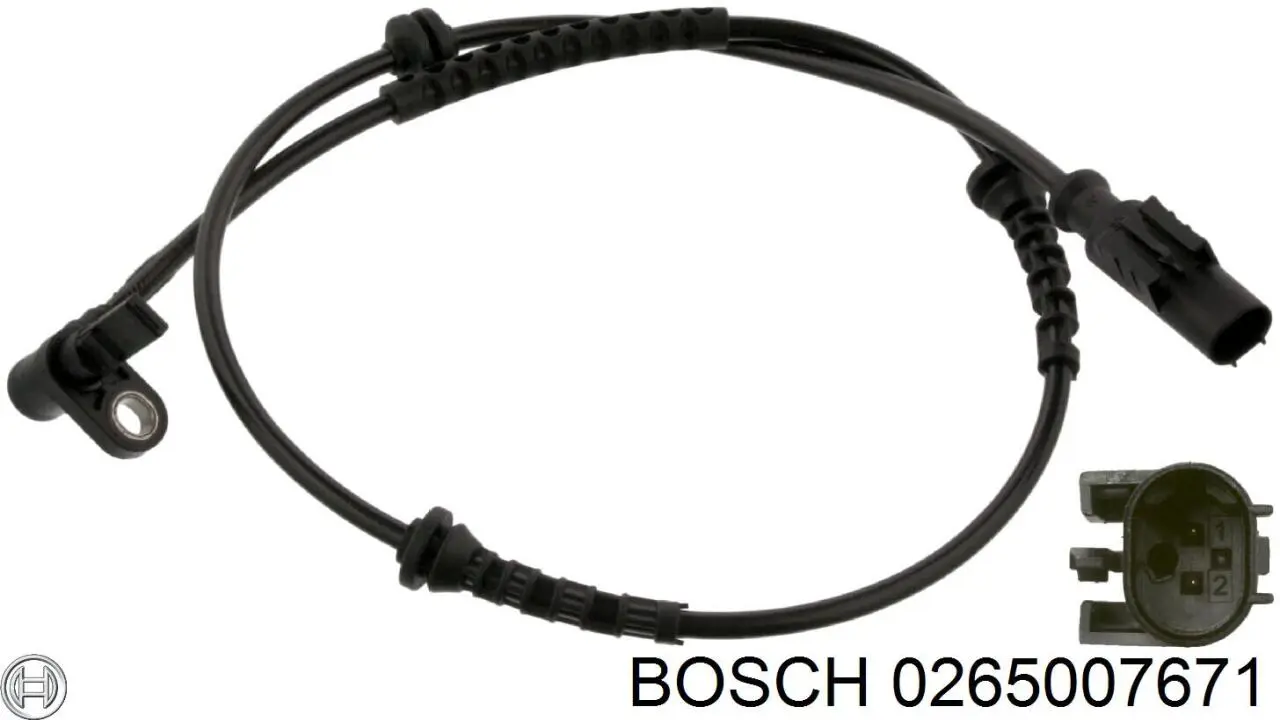 Датчик АБС передній 0265007671 Bosch