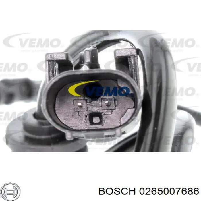 Датчик АБС (ABS) задній Bosch 0265007686 ціна, від 15.92 USD