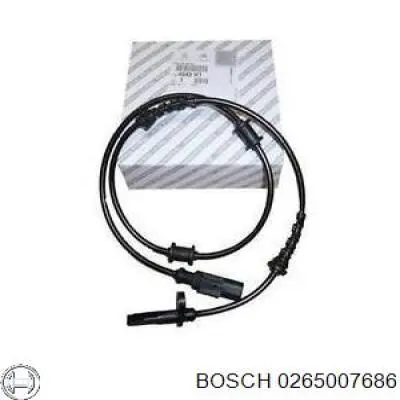 Датчик АБС (ABS) задній 0265007686 Bosch