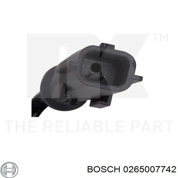 Датчик АБС (ABS) передній 0265007742 Bosch