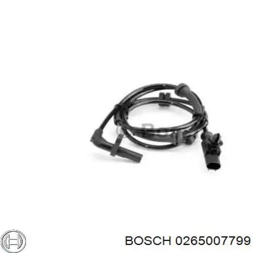 Купити 0265007799 Bosch Датчик АБС (ABS) передній, лівий