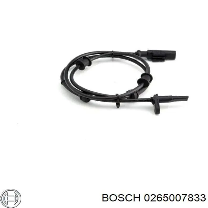 0265007833 Bosch датчик абс (abs задній)