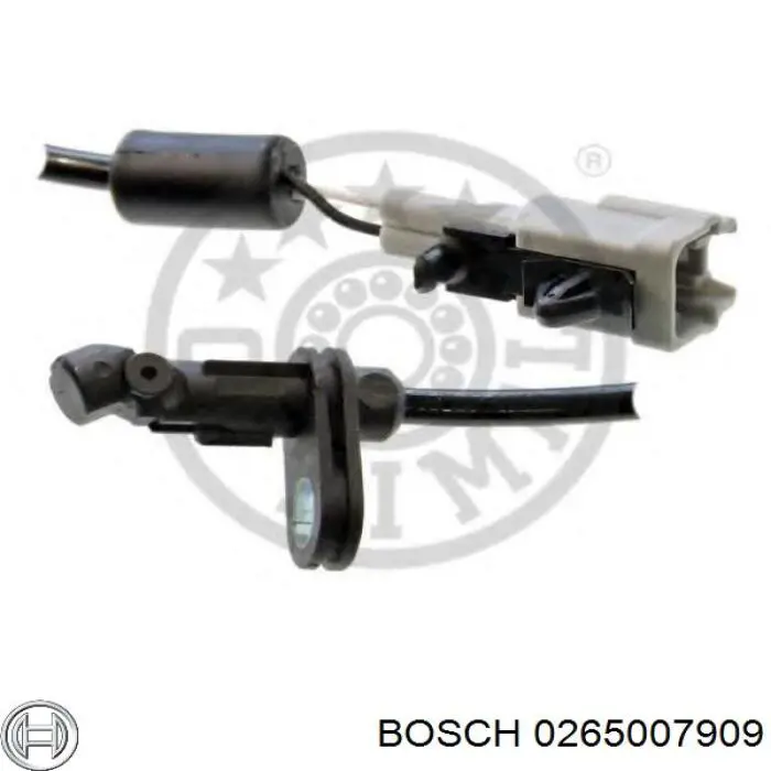 0265007909 Bosch датчик абс (abs задній)
