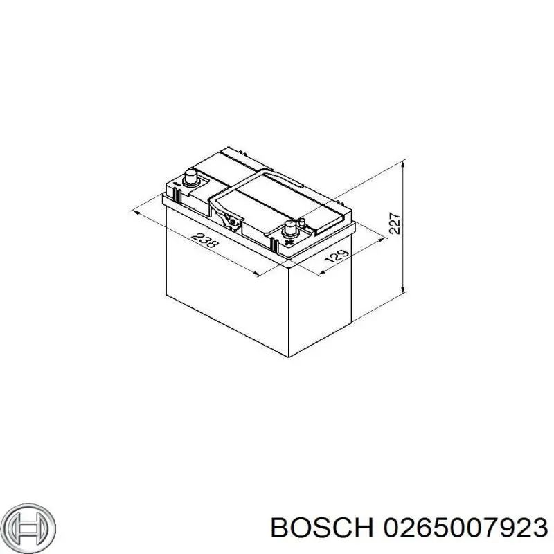 Датчик ABS передній Bosch 0265007923 ціна, від 18.98 USD