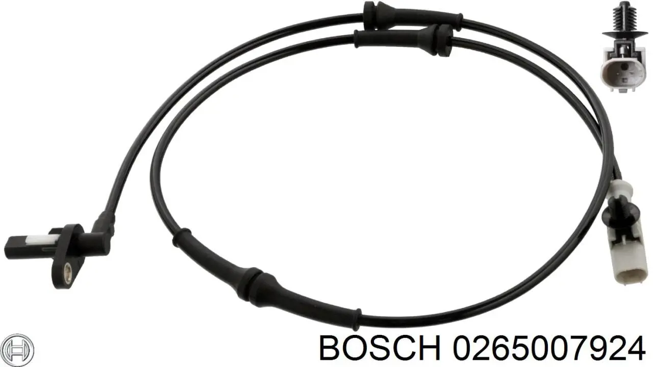 Передній датчик ABS Bosch 0265007924